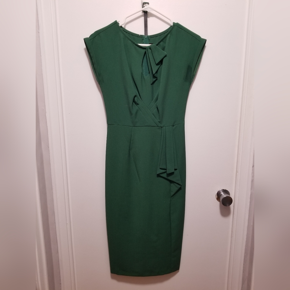 1940s/50s-esque Emerald Green Frock (dress) WORN 2x